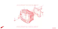 CYLINDRE pour Honda DREAM 125 de 2024