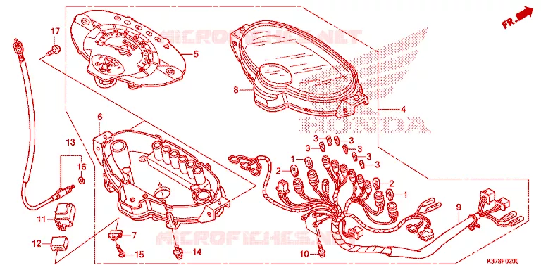 COMPTEUR Honda MOTO 125 DREAM 2021  AND125MDM
