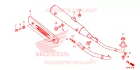 SILENCIEUX D'ECHAPPEMENT pour Honda DREAM 125 de 2018