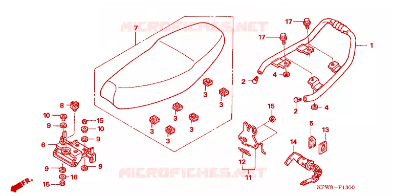 SELLE Honda MOTO 125 DREAM 2012  AND125MDC