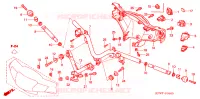 GUIDON   CARENAGE pour Honda DREAM 125 KIRANA de 2005