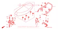 SELLE pour Honda DREAM 125 KIRANA de 2005