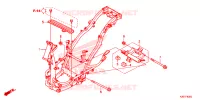 CADRE pour Honda ZOOMER 110 X de 2021