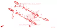 CLIGNOTANT pour Honda CB 500 F ABS de 2021