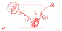 ALTERNATEUR pour Honda CBR 250 R ABS de 2013