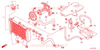 RADIATEUR pour Honda CBR 250 R ABS de 2013