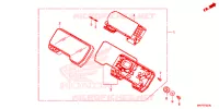COMPTEUR pour Honda CBR 500 R ABS de 2021