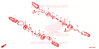 CLIGNOTANT pour Honda CBR 500 R ABS de 2023