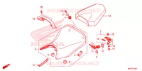 SELLE pour Honda CBR 500 R ABS de 2023