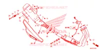 SILENCIEUX D'ECHAPPEMENT pour Honda CBR 500 R ABS de 2023