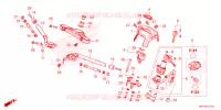 GUIDON   TE DE FOURCHE pour Honda CBR 650 R de 2021
