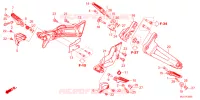 REPOSE PIED pour Honda REBEL 1100 de 2023