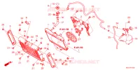 RADIATEUR   VASE D'EXPANSION pour Honda REBEL 1100 TOURING de 2023