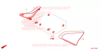 COUVERCLES LATERAUX pour Honda REBEL 500 de 2023