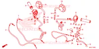 LEVIER DE GUIDON   CABLE   COMMODO pour Honda REBEL 500 de 2023