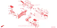 REPOSE PIED pour Honda REBEL 500 de 2023
