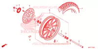 ROUE AVANT pour Honda REBEL 500 de 2023