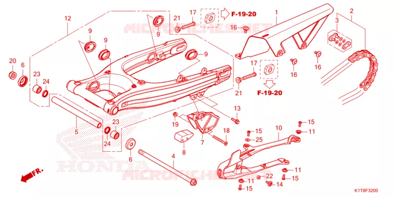BRAS OSCILLANT Honda MOTO 300 CRF 2023  CRF300LDP