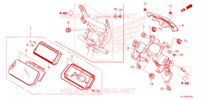 COMPTEUR Honda MOTO 300 CRF 2023  CRF300LDP