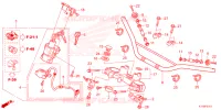 GUIDON   TE DE FOURCHE pour Honda CRF 300 RALLY de 2023
