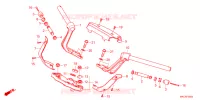 GUIDON   TE DE FOURCHE pour Honda GL 1800 GOLD WING TOUR DCT, NAVI, AIRBAG de 2023