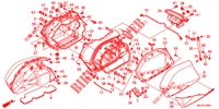 SACOCHE (GL1800C/D/E/F/G/H) pour Honda GL 1800 GOLD WING ABS NAVI AIRBAG de 2014