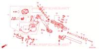 GUIDON   TE DE FOURCHE pour Honda CBR 250 RR SPECIAL de 2024