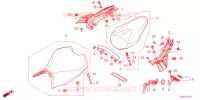 SELLE pour Honda CBR 250 RR SPECIAL de 2024