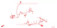 PEDALE pour Honda CL 250 de 2023