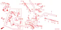 GUIDON   TE DE FOURCHE pour Honda NC 750 X ABS de 2021