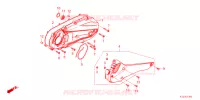 COUVERCLE GAUCHE pour Honda PCX 160 de 2023