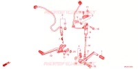 PEDALE pour Honda CB 1000 R de 2023