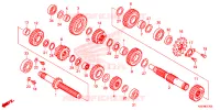 BOITE DE VITESSES pour Honda CRF 150 R de 2024
