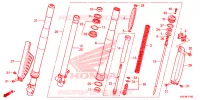 FOURCHE pour Honda CRF 150 R de 2024
