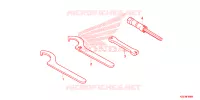 OUTIL pour Honda CRF 150 R de 2024