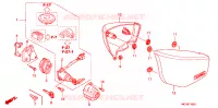 COUVERCLES LATERAUX pour Honda CRF 250 RX de 2024
