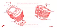 CYLINDRE pour Honda CRF 250 RX de 2024