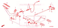 PEDALE pour Honda CRF 250 RX de 2024