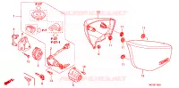 COUVERCLES LATERAUX pour Honda CRF 250 RX de 2024