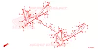 COUVERCLES LATERAUX pour Honda TALON 1000 R de 2023