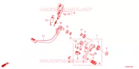PEDALE pour Honda MSX 125 de 2023