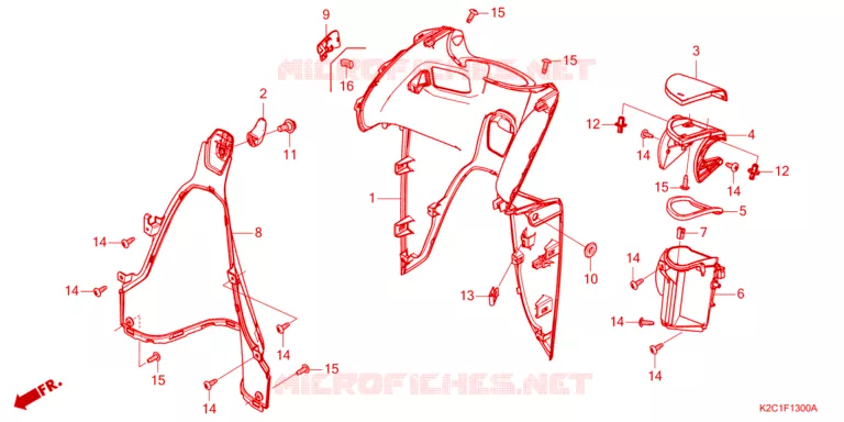 PROTEGE JAMBES Honda SCOOTER 110 DIO 2023  NSC110P