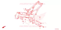 CADRE pour Honda CRF 110 de 2024