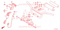 GUIDON   TE DE FOURCHE pour Honda CRF 110 de 2024