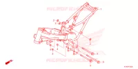 CADRE pour Honda CRF 110 de 2024
