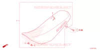 SELLE pour Honda CRF 110 de 2024