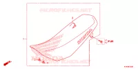SELLE pour Honda CRF 110 de 2024