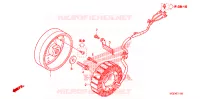 ALTERNATEUR pour Honda VFR 1200 F de 2012