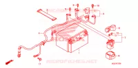 BATTERIE pour Honda VFR 1200 F de 2012