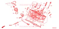 CULASSE pour Honda VFR 1200 F de 2012